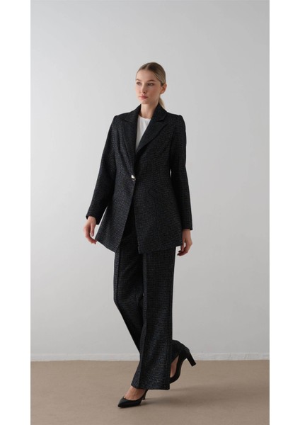 Simli Chanel Takım Lacivert fiyatları