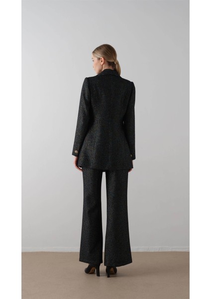 Simli Chanel Takım Lacivert fırsatları