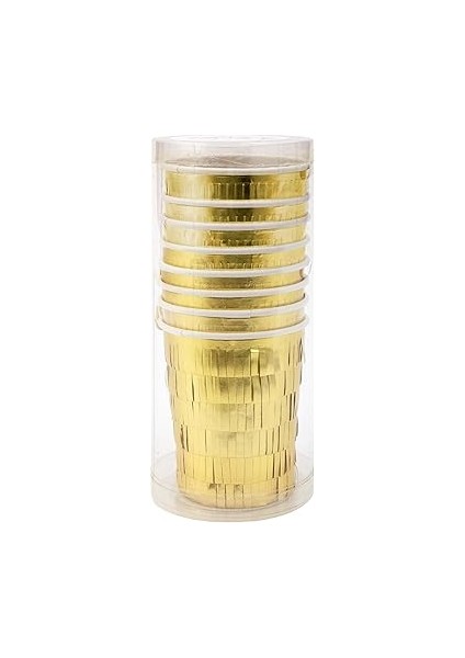 Meri Gold Fringe Party Cups fiyatları