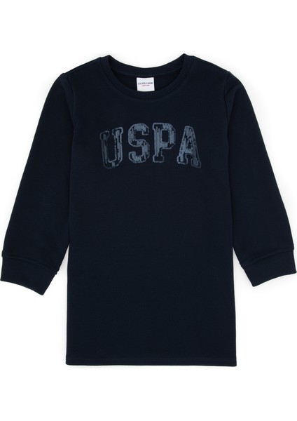 Kız Çocuk Lacivert Elbise (Örme) 50315624-VR033