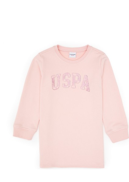 Kız Çocuk Toz Pembe Elbise (Örme) 50315624-VR050 fiyatları