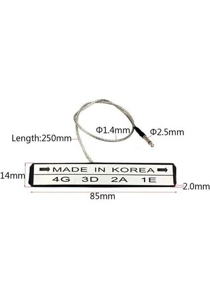 MIK5P Elektro Keman Eşikaltı (Plastik Yuva Dahil) Manyetik Violin Fiddle Pickup Piezo For Violin V1 modelleri