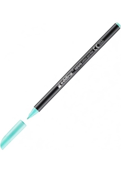 1200 Ince Uçlu Keçeli Kalem - Tatlı Nane - 1 Kalem - Yuvarlak Uçlu 1 mm