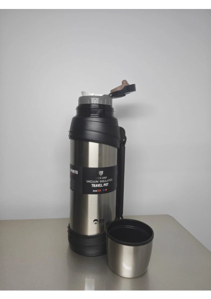 Travel Vacuum Pot 2,5 Litre Dağcı Termos Paslanmaz Çelik Renk fırsatları