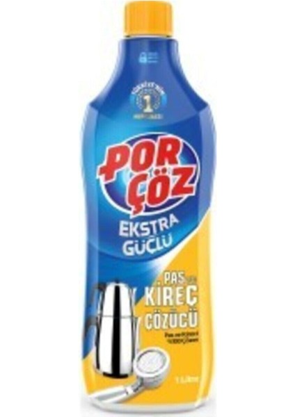 Porçöz Pas ve Kireç Çözücü 1 Lt