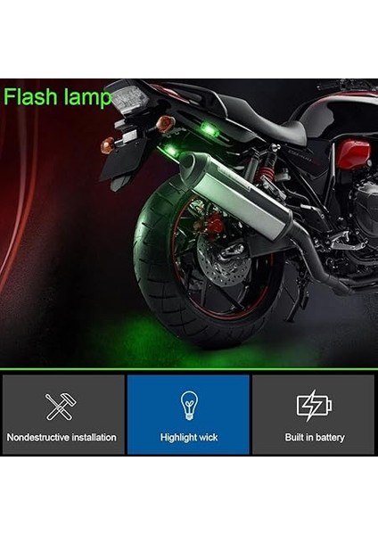 Çarpışma Önleyici Aydınlatma, Insansız Hava Taşıtma Işığı, Gece Uçuşu, Hava Taşıtı, Çok Amaçlı Rc Otomobil Motosiklet El Feneri, Dış Mekan Bisiklet Sürme, Uyarı Işığı, 7 Renkli fırsatları