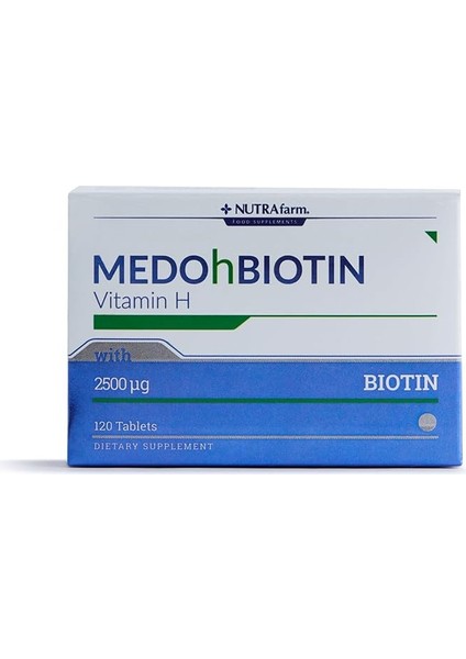 Medohbiotin 2,5 Mg. 120 Tablet 1 Paket (1 x 14.4 G)