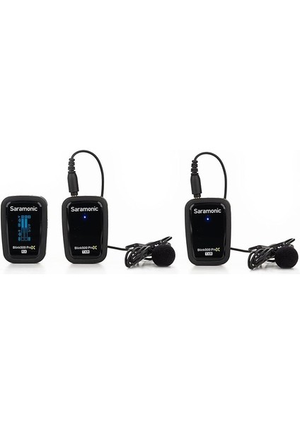 Blink 500 Prox B2R 2 Kişilik Kablosuz Klipsli Mikrofon Sistemi, Yerleşik Kayıt ve Yakalar fiyatları