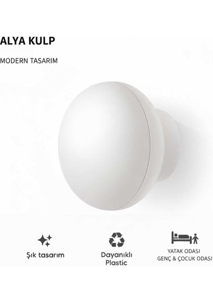 Imt Aksesuar Alya Mobilya Dolapyatak Odası Şifonyer Genç ve Çocuk Odası Kulpu