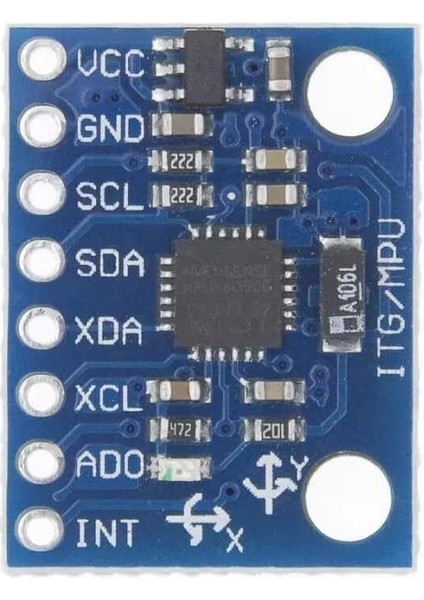 MPU6050 6 Eksen Ivme ve Gyro Sensörü - GY-521
