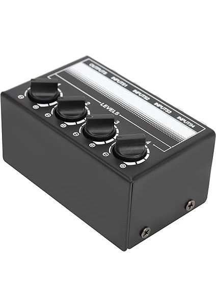 Compact 4 -Wegs -Sereo Mixer Şarkı Söyleme Efektleri Için Gelişmiş Kontrol fiyatları