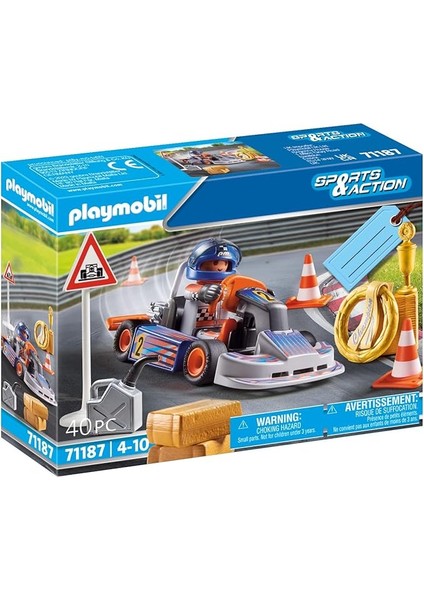 Sports&amp;action 71187 Yarış Arabası, Zafer Çelengi ve Daha Birçok Aksesuar Parçası Ile, 4 Yaşından Itibaren