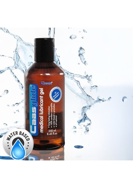 %100 Su Bazlı Büyük Boy Medikal Vajinal Kayganlaştırıcı Jel 250 ml Anal Kaydırıcı ve 16 cm Dildo Set