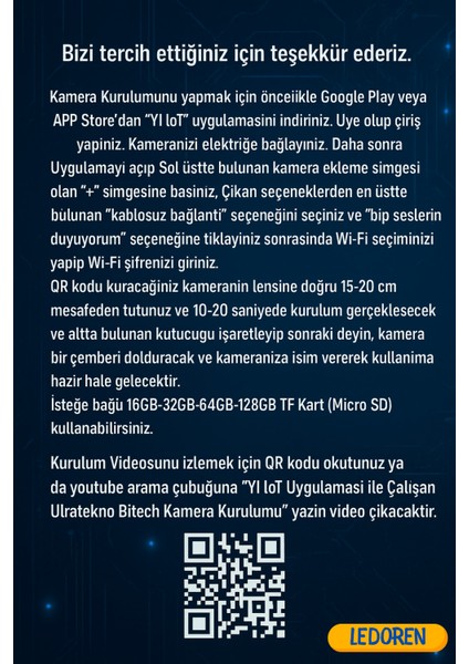 5g Gece Görüşlü 360 Derece LED Işık 1080P Wifi Kamera Kablosuz Panoramik Ev Güvenlik Kamerası