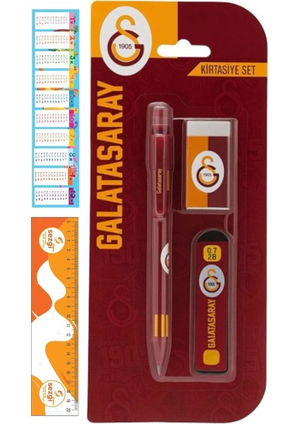 3 Lü Kırtasiye Seti ve Sezgistore Ayraç-Cetvel