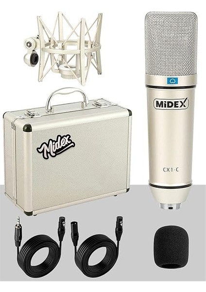 Cx1 Mikrofon + GLX-500 Pro Stüdyo Ses Kartı Seti fiyatları