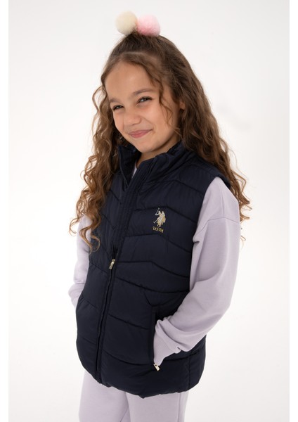 Kız Çocuk Lacivert Yelek (Dokuma) 50313064-VR033