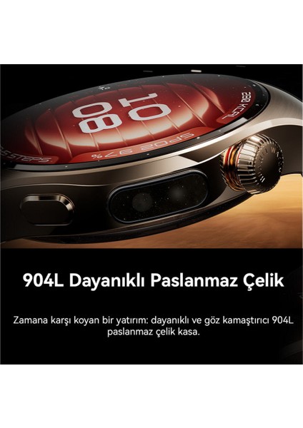 Huaweı Watch 5 42MM Akıllı Saat Bej +Huawei Watch Fit New Akıllı Saat Siyah Hediye