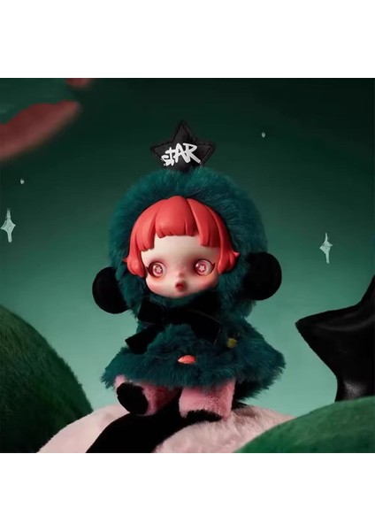 Skullpanda Winter Symphony Seri Popmart Süpriz Paket 17CM Peluş Oyuncak Çanta Carm Süs Anahtarlık 1ADET indirimleri