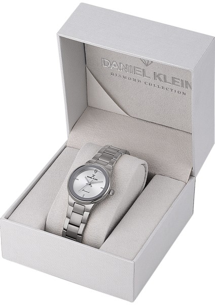 Orijinal 3 Atm Su Geçirmez 2 Yıl Garantili DK.1.14136-1 Diamond Kadın Kol Saati