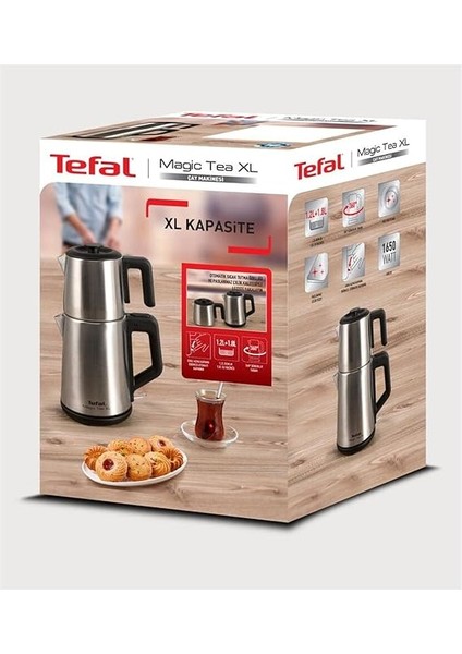 Magic Tea Xl 1650 Watt Cam Demlikli ve Paslanmaz Çelik Gövdeli Çay Makinesi - 9100046963 fiyatları
