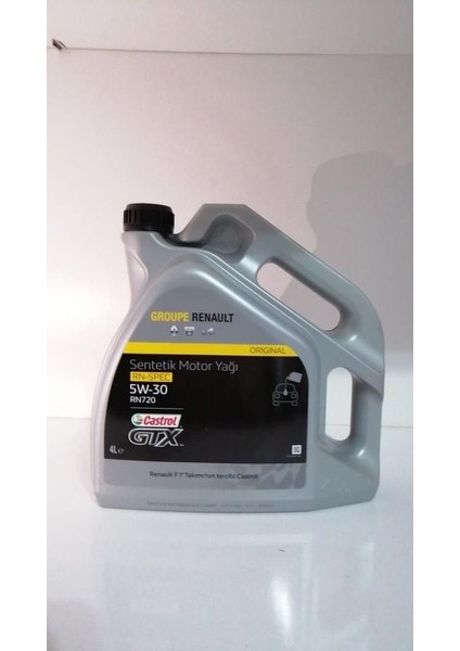 Castrol Gtx 5W-30 RN720 4lt Motor Yagi Renault DOLUM:2024 548072421