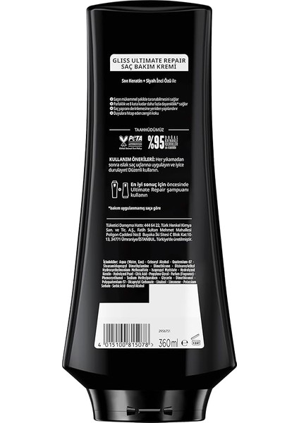 Ultimate Repair Saç Bakım Kremi 360 ml modelleri