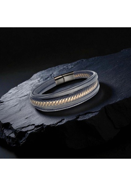 Siyah Kahve Çoklu Deri Bileklik 33513B2D1 fiyatları