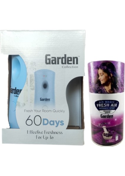 Oda Kokusu Freshmatik, Otomatik Sprey Makine + Lavanta Yedek Sprey 260 ml Air Freshener
