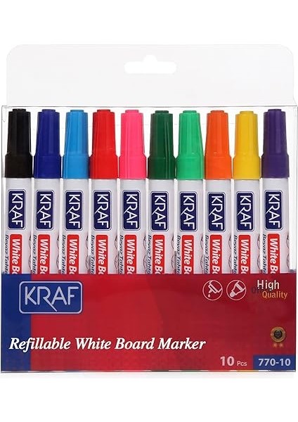 770 Doldurulabilir Beyaz Tahta Kalemi 10'lu Set fiyatları