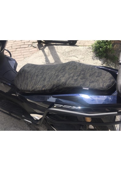 Akdeniz Sele Kaplama Pcx 125 Delüx Yeşil Kamuflaj Lastikli Sele Kilifi modelleri