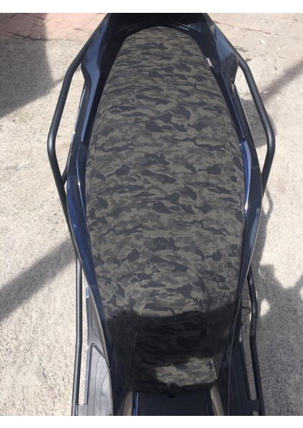 Akdeniz Sele Kaplama Pcx 125 Delüx Yeşil Kamuflaj Lastikli Sele Kilifi fırsatları