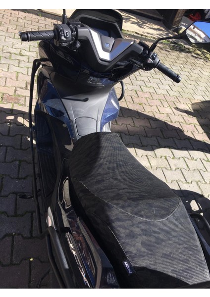 Akdeniz Sele Kaplama Pcx 125 Delüx Yeşil Kamuflaj Lastikli Sele Kilifi indirimleri