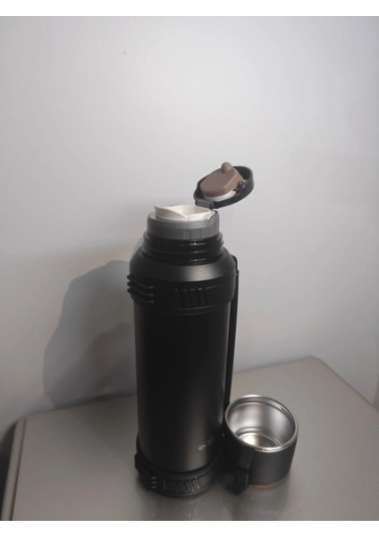 Travel Vacuum Pot 2,5 Litre Dağcı Termos Siyah Renk modelleri