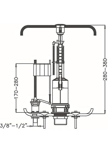 Doğa Rezervuar Iç Takım Start/stop Basmalı 52013 fiyatları
