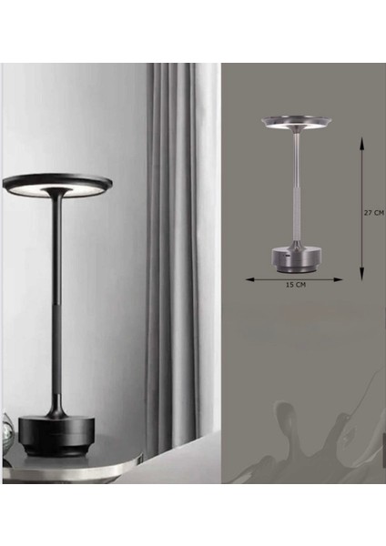 Şarjlı LED Masa Lambası – Modern ve Kaliteli Tasarım Platin fiyatları