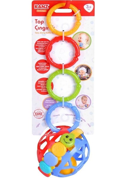 Be Child Halkalı Top Çıngırak indirimleri