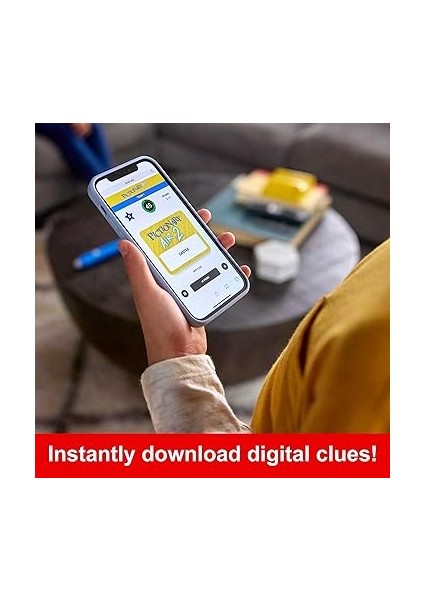 Games Pıctıonary Aır™ 2 Çocuklar, Yetişkinler ve Oyun Geceleri Için Pictionary Air 2 Oyunu HNT74 fırsatları