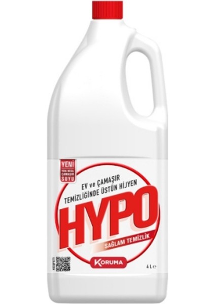Hypo Çamaşır Suyu 4 Lt. (4'lü)