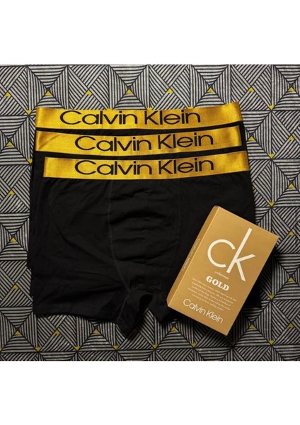 Erkek 3'lü Premium Likralı Boxer Seti-Esnek Bel Bantlı