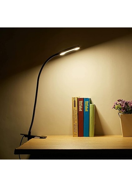 Masa Lambası USB Girişli Göz Koruyucu Klipsli Masaya Sabitlenen Masa Lambası Ayarlanabilir Işık Seviyesi Çok Fonksiyonlu LED Masa Lambası Sarı Beyaz Gün Işığı Masa Lambası 3 Modlu Masa Lambası Çalışma Lambası Çok Açılı Ayarlanabilir Lamba fiyatları
