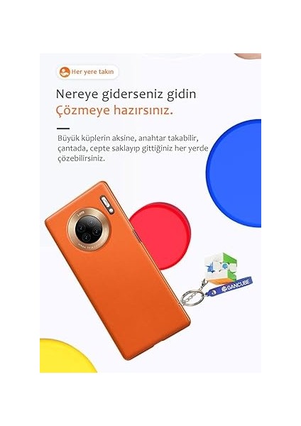 Gan 330 Anahtarlık Rubik Küp Zeka Küpü Paskalya Yumurta Sürümü 3x3 Türkiye Resmi Satıcısı fiyatları