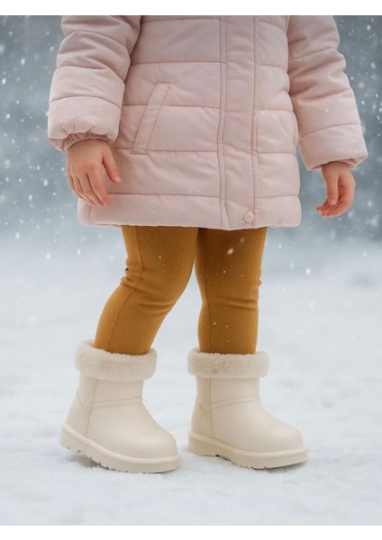 Su ve Soğuk Geçirmez Kısa Boy Yeni Moda Renkli Kız Çocuk Yağmur Botu modelleri