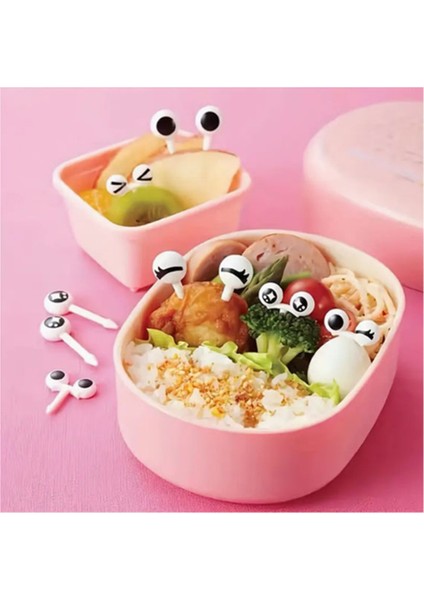 10 Adet Dekoratif Sevimli Şekilli Plastik Kürdan 4 cm - Meyve Çatalı fiyatları