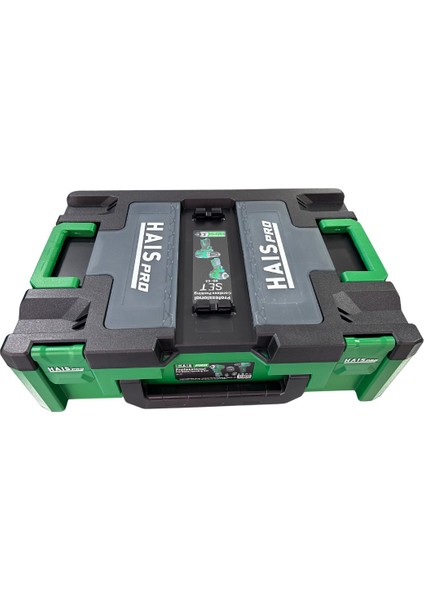 Haispro Akülü Set - 2'li Profesyonel 16V Akülü Set + 2x2 Ah Çift Akü - Rb-03 modelleri