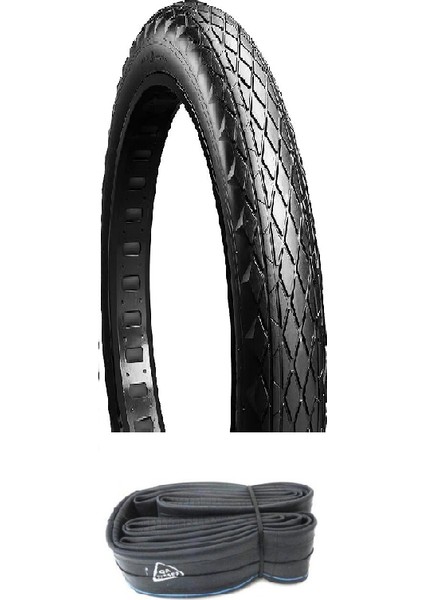 20 Jant 20X4.00 Zırhlı Fat Bike Dış Lastiği + Meghna Iç Lastik Seti