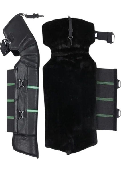 Motorsiklet Diz ve Bacak Koruma Kılıfı ( Su ve Rüzgar Soğuk Geçirmez ) Motosiklet Kışlık Dizlik