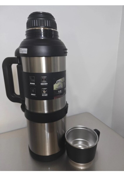 Travel Vacuum Pot 4 Litre Dağcı Termos Paslanmaz Çelik Renk fırsatları