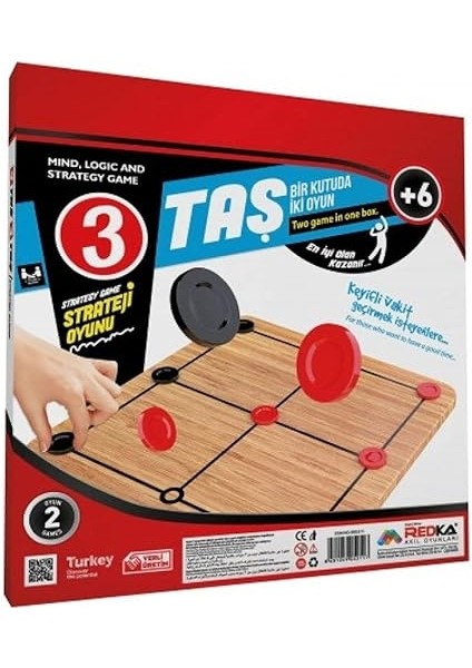 9 Taş - 3 Taş (Bir Kutuda 2 Oyun) fiyatları