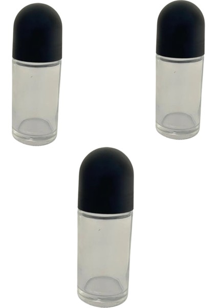 3 Adet 50 cc Boş Roll-On Şişe